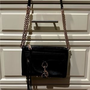 Rebecca Minkoff Mini Mac Rose Gold Hardware